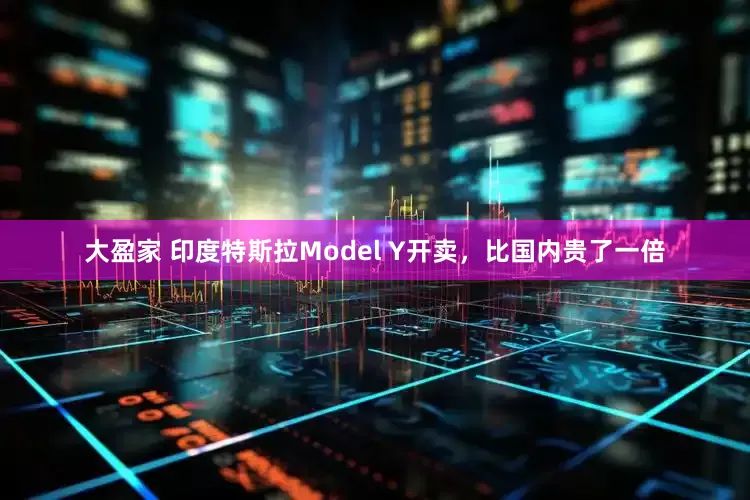 大盈家 印度特斯拉Model Y开卖，比国内贵了一倍