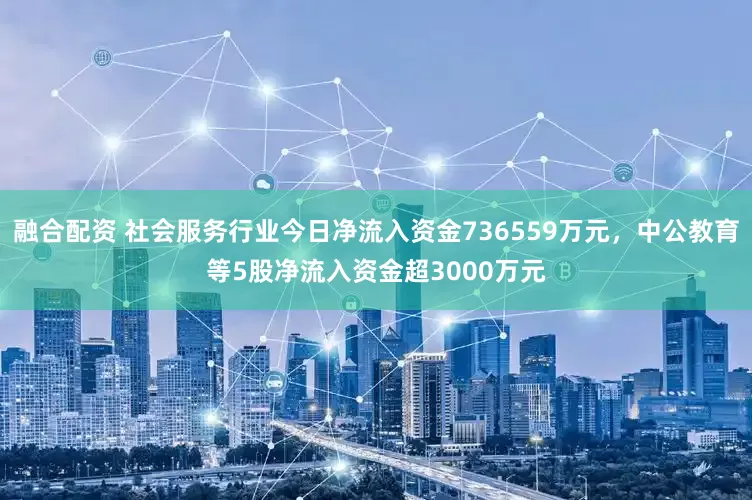 融合配资 社会服务行业今日净流入资金736559万元，中公教育等5股净流入资金超3000万元
